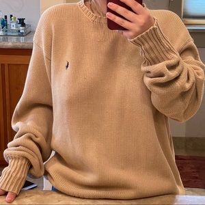 Polo by Ralph Lauren tan / nude sweater